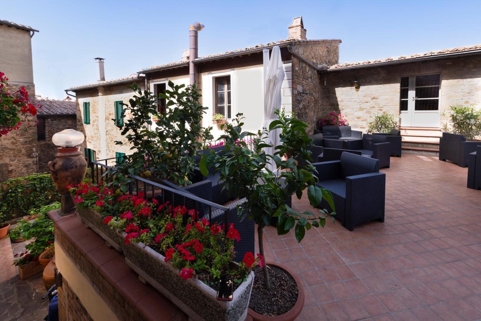 Il Palazzo Del Cardinale Bed & Breakfast Montalcino Dış mekan fotoğraf